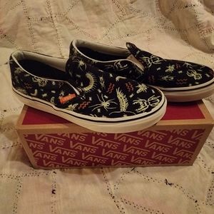 Bug Insect VANS Glow In The Dark Slip On NEW HTF